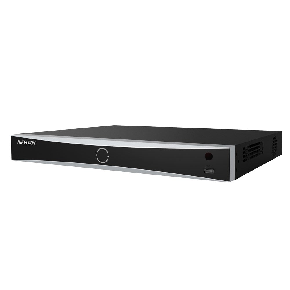 16CH, 12 Mpx, 2xHDD, 160Mb/160Mb, H.265+, VCA, 4K, AcuSense