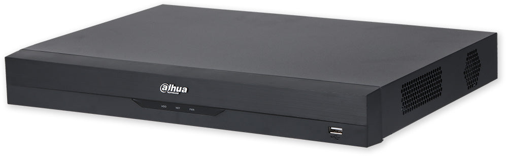 32CH, 32Mpix, 2xHDD (až 32TB), 384Mb, AI, poplach