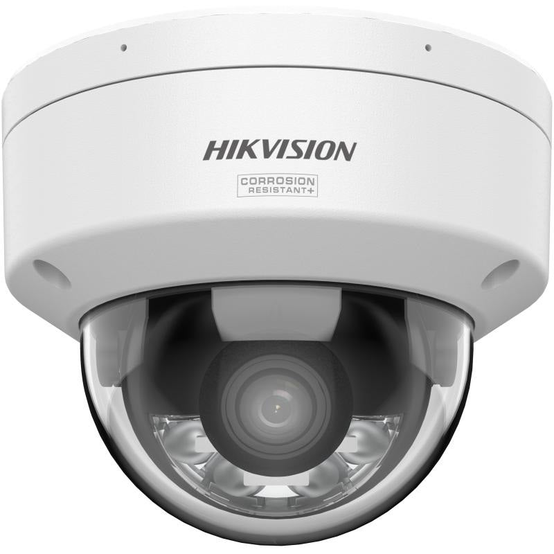 4 Mpix, IP dome, hybridní přísvit 30m, WDR, mikrofon, ColorVu 3.0
