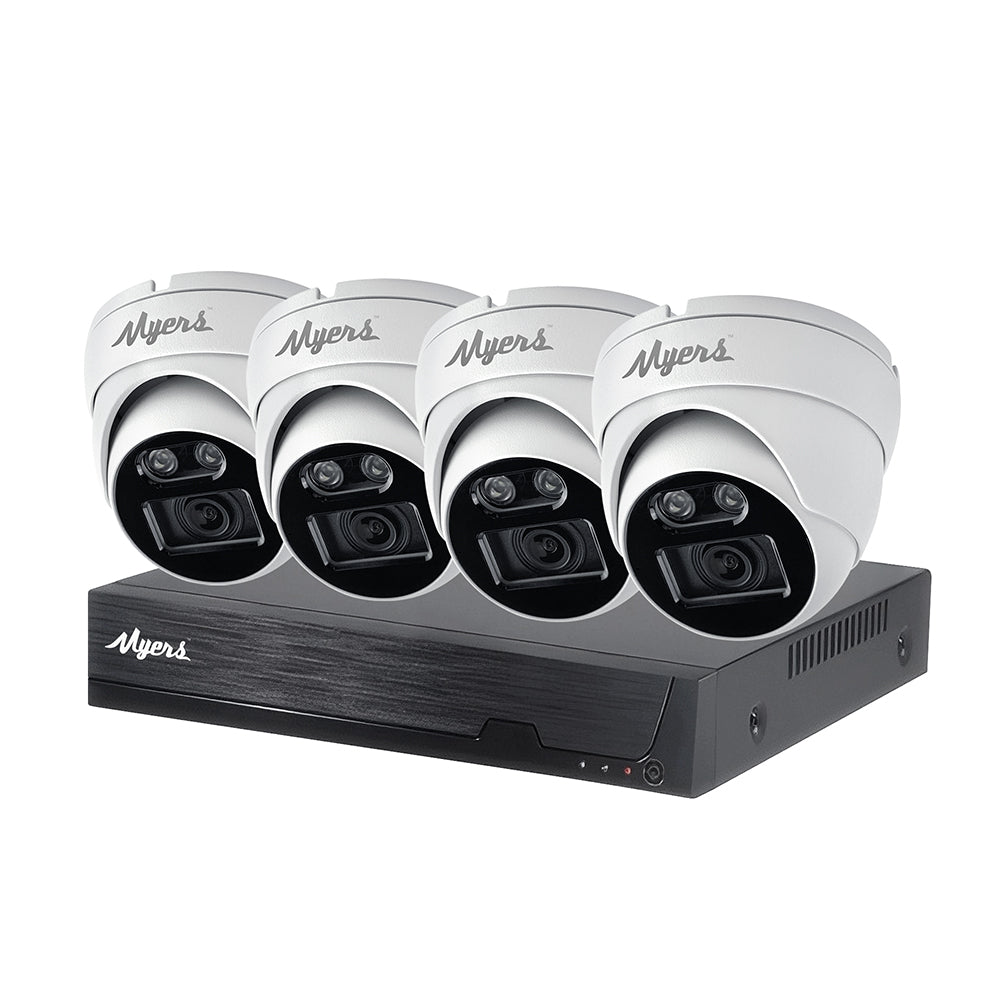 5.0MP Vnitřní 4CH IP KIT 5MP 4xTurret