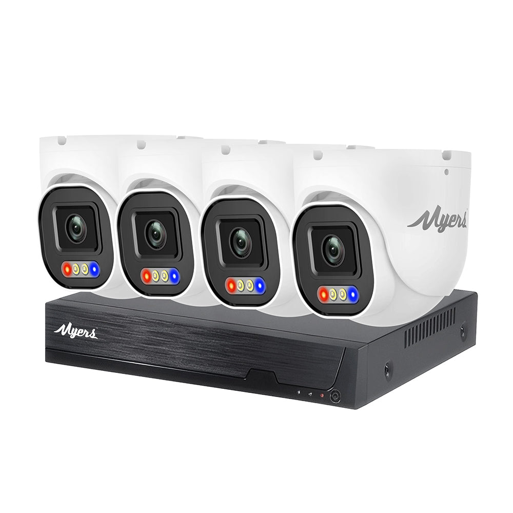 8.0 MP (4K) Vnitřní 4CH IP KIT 8MP 4xTurret FADA