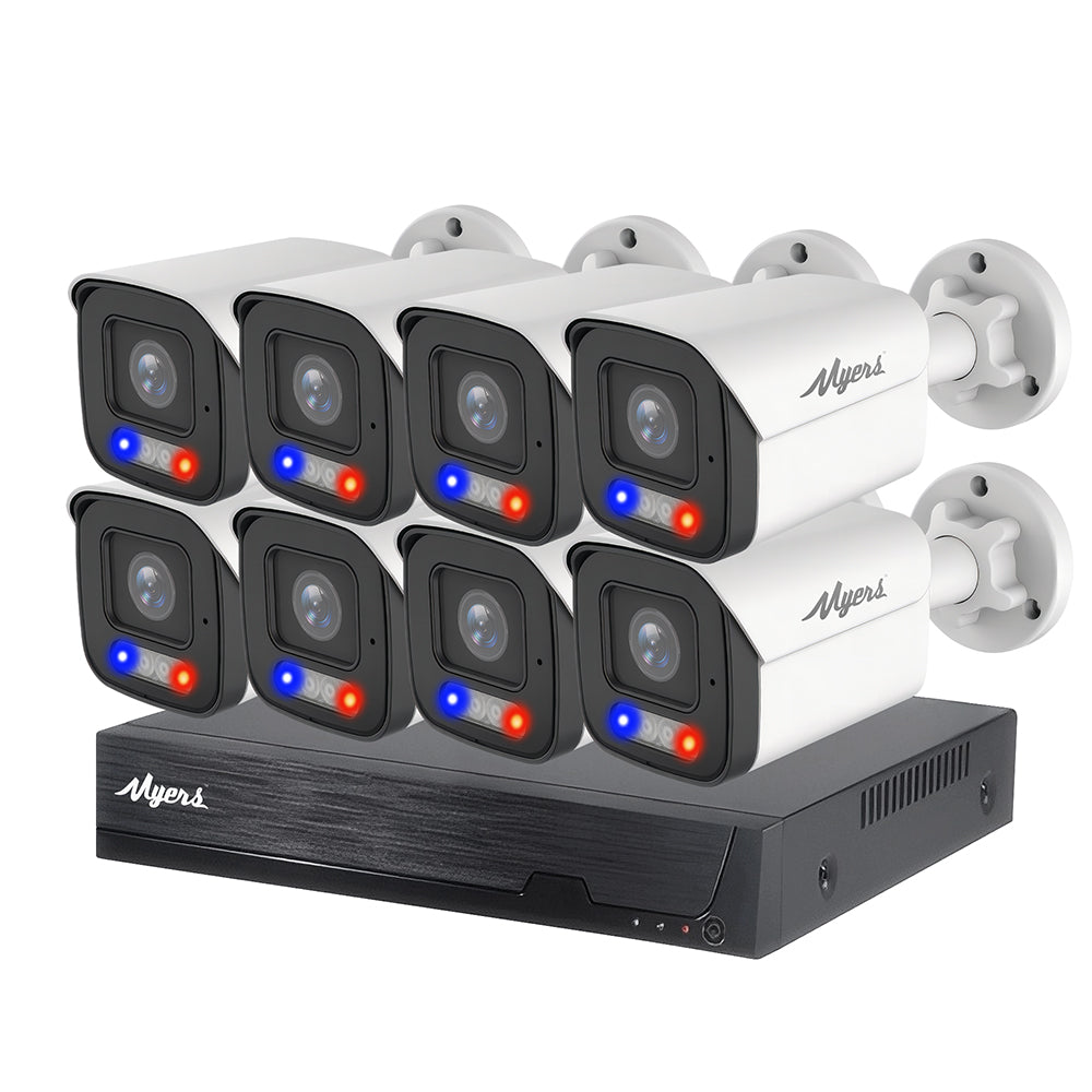 8.0 MP (4K) Venkovní 8CH IP KIT 8MP 4xBullet FADA
