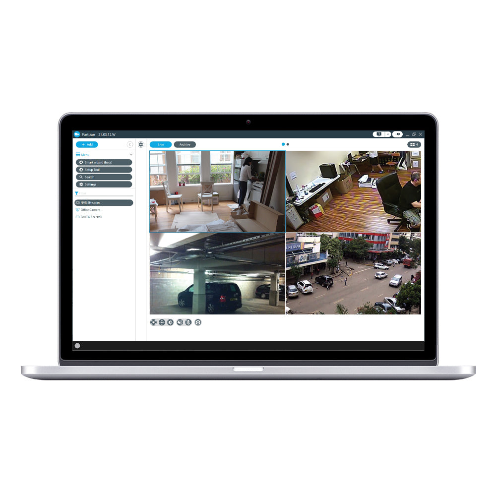 8.0MP pro 16 kamer NVD-811 POE 5.0 Cloud