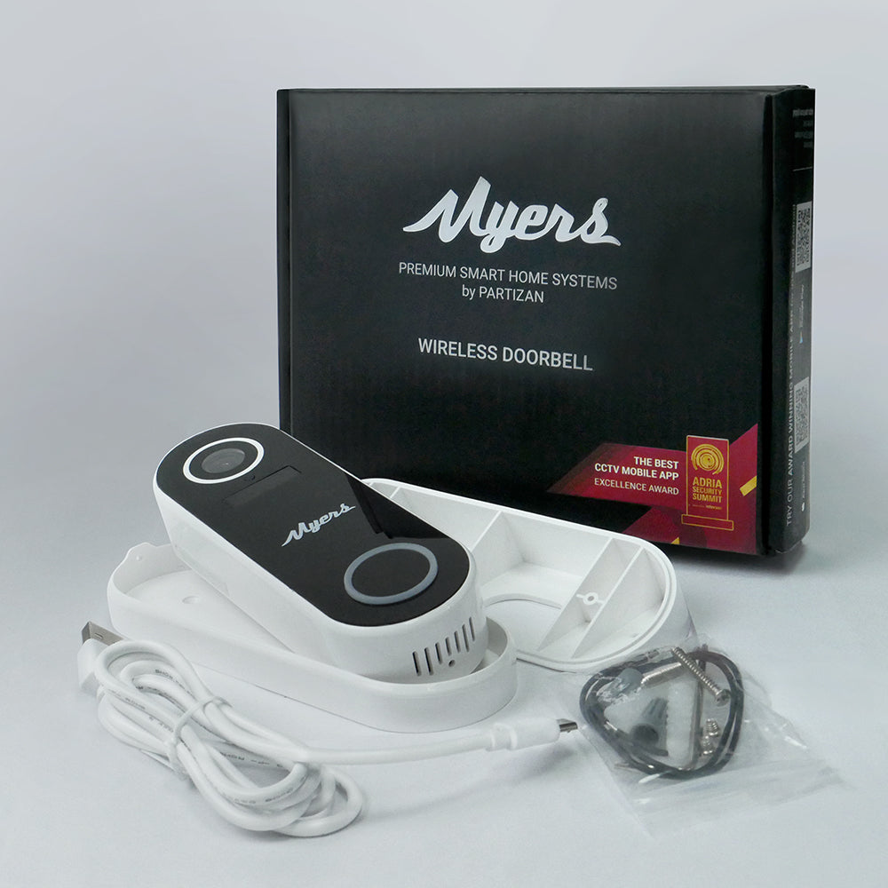 2.0MP Bezdrátový dveřní zvonek MBD-100