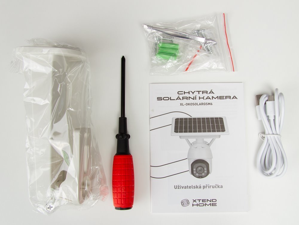 Xtend Home SO110 venkovní solární bateriová oto?ná 4G kamera