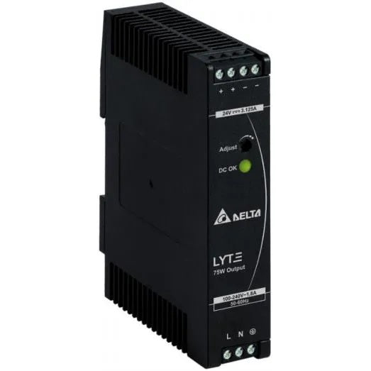 napájecí zdroj 48VDC/1,57A, průmyslové provedení