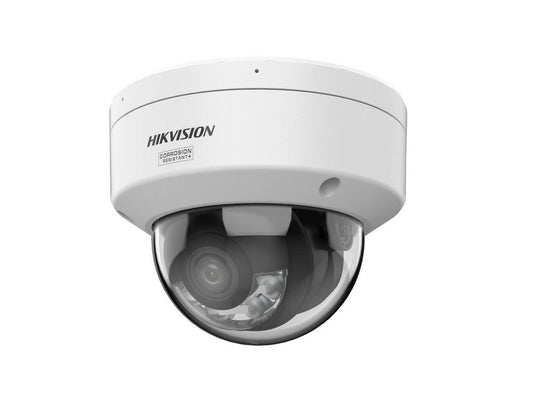 8 Mpix, IP dome, hybridní přísvit 30m, WDR, mikrofon, ColorVu 3.0