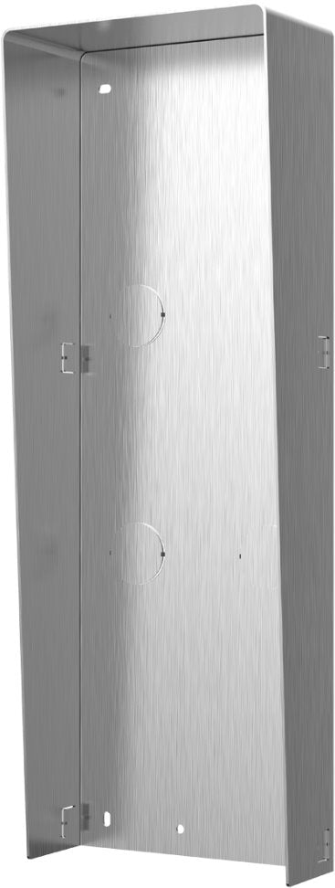 povrchová stříška proti dešti a slunci pro 3-modulový interkom, nerez