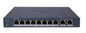 10/8 PoE switch, 8x PoE 100Mbps, manag., 2x uplink 1Gbps, max.60W
