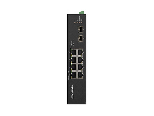 10/8 PoE switch, 8 PoE 1Gbps, 2x SFP, max.110W
