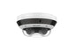 4x5Mpx, IP dome PanoVu PTRZ kamera, WDR 120dB