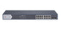 18/16 PoE switch, 16x PoE 1Gbps, 2x SFP, web manag., max.225W