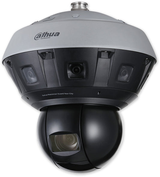 32 Mpix panorama 360°, 8 Mpix PTZ, 45 x zoom, 500m laser LED, smart tracking