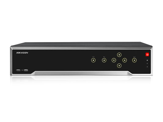 16CH, 32 Mpx, 4xHDD, 256 Mbps/256 Mbps, VCA, Alarm, 4K, PoE