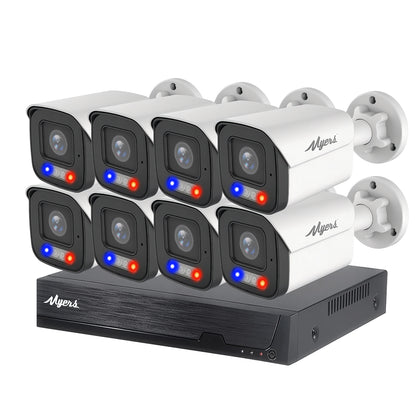 8.0 MP (4K) Venkovní 8CH IP KIT 8MP 4xBullet FADA