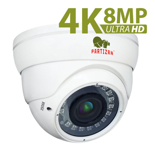 8.0MP (4K) AHD Varifocal kamera CDM-VF37H-IR UltraHD