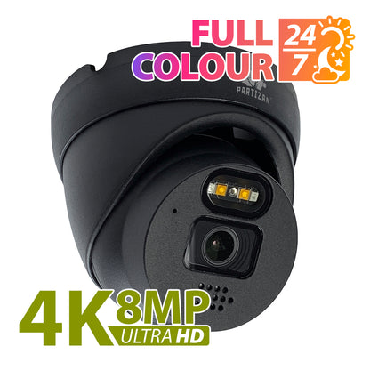 8.0MP (4K) IP kamera IPD-5SP-IR 4K FADA SH Black