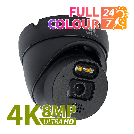 8.0MP (4K) IP kamera IPD-5SP-IR 4K FADA SH Black