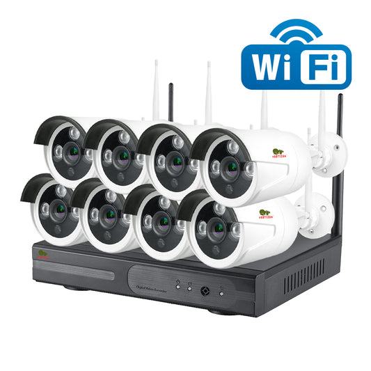 1.0MP Venkovní Wi-Fi set IP-36 8xCAM + 1xNVR (v. 1.0)