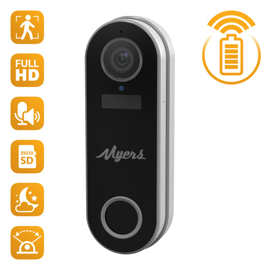 2.0MP Bezdrátový dveřní zvonek MBD-100