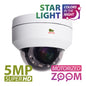 5.0MP IP Varifocal kamera IPD-VF5MP-IR PTZ Starlight