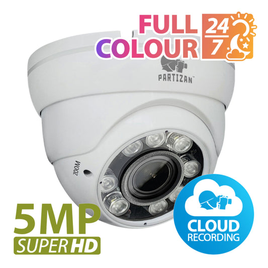 5.0MP IP Varifocal kamera IPD-VF5MP-IR Full Colour 3.0 Cloud