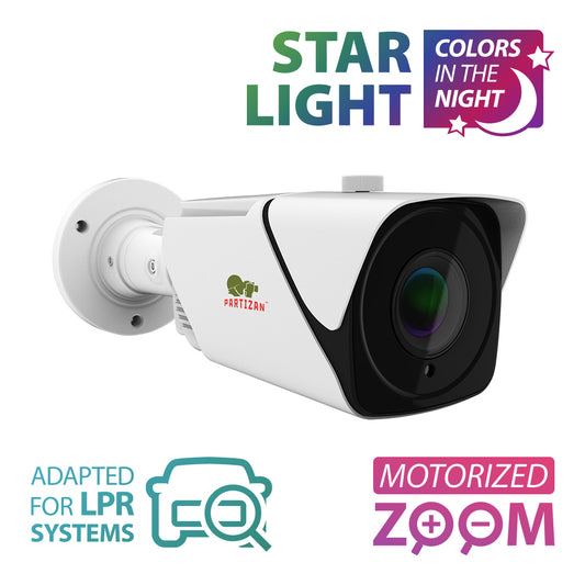 2.0MP IP Varifocal kamera IPO-VF2RP ANPR AF Starlight SH