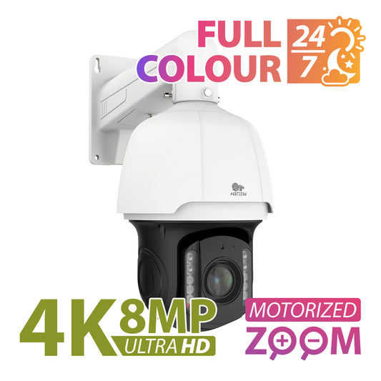 8.0MP (4K) IP Varifocal kamera <br>IPS-230X-IR 4K FADA SH