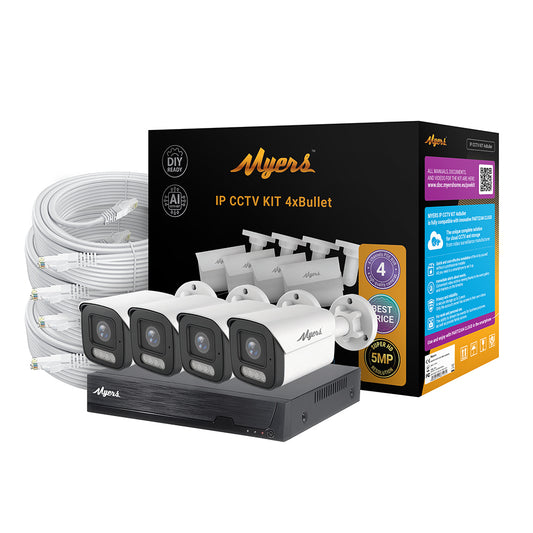5.0MP Venkovní 4CH IP KIT 5MP 4xBullet