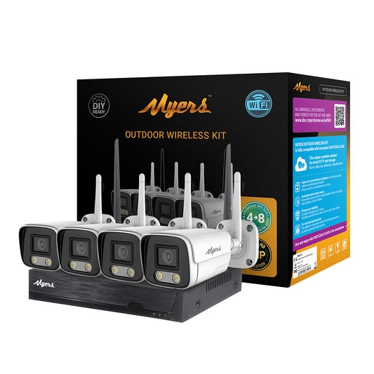 5.0MP Venkovní 8CH WIFI KIT 5MP 4xBullet