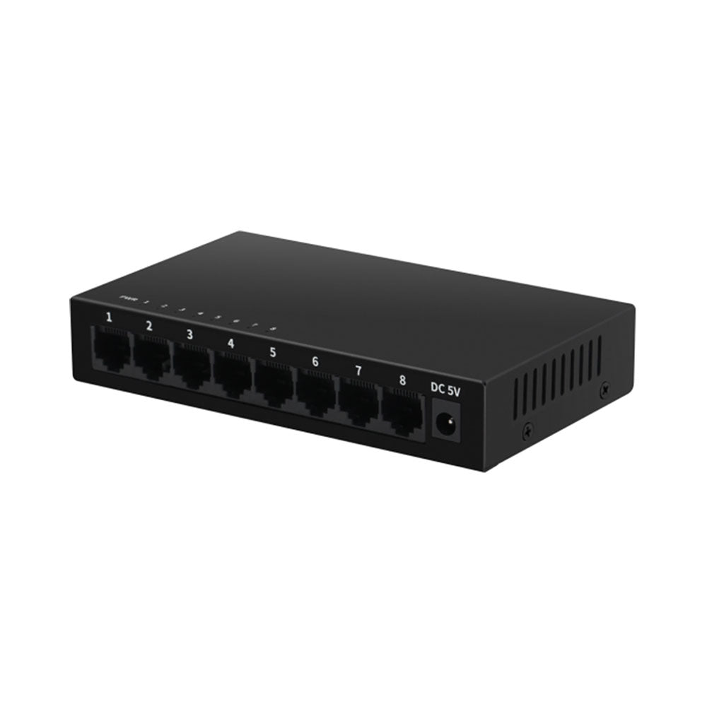 8 portový přepínač NSW-8M Gigabit