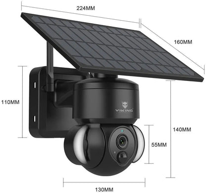 Viking Solární HD kamera HDs01 4G