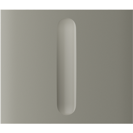 Ajax CenterButton (Dimmer) vertical - Středový kryt stmívatelného tlačítka, vertikální instalace, olivová