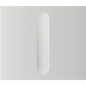 Ajax CenterButton (Dimmer) vertical - Středový kryt stmívatelného tlačítka, vertikální instalace, ústřicová
