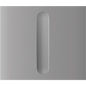Ajax CenterButton (Dimmer) vertical - Středový kryt stmívatelného tlačítka, vertikální instalace, mlhová