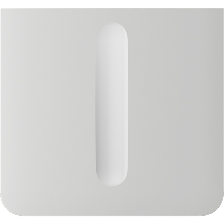 Ajax SideButton (Dimmer) vertical - Boční kryt stmívatelného tlačítka, vertikální instalace, bílá