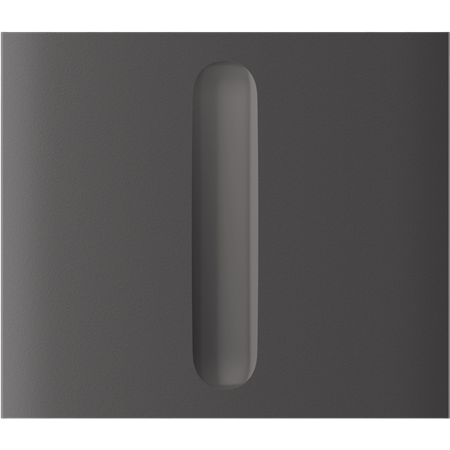 Ajax CenterButton (Dimmer) vertical - Středový kryt stmívatelného tlačítka, vertikální instalace, šedá