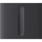 Ajax CenterButton (Dimmer) vertical - Středový kryt stmívatelného tlačítka, vertikální instalace, grafitová