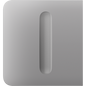 Ajax SideButton (Dimmer) - Boční kryt stmívatelného tlačítka, mlhová