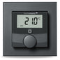 Homematic IP Nástěnný termostat se senzorem vlhkosti, antracit - HmIP-WTH-A