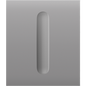 Ajax CenterButton (Dimmer) - Středový kryt stmívatelného tlačítka, mlhová